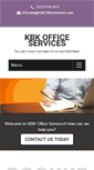 Mobile Screenshot of kbkofficeservices.com